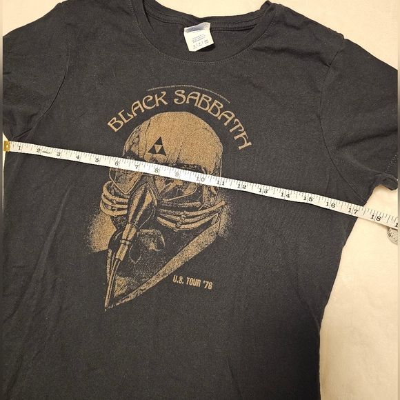 Black Sabbath Tshirt Womens Small US Tour 1978 - Picture 6 of 7